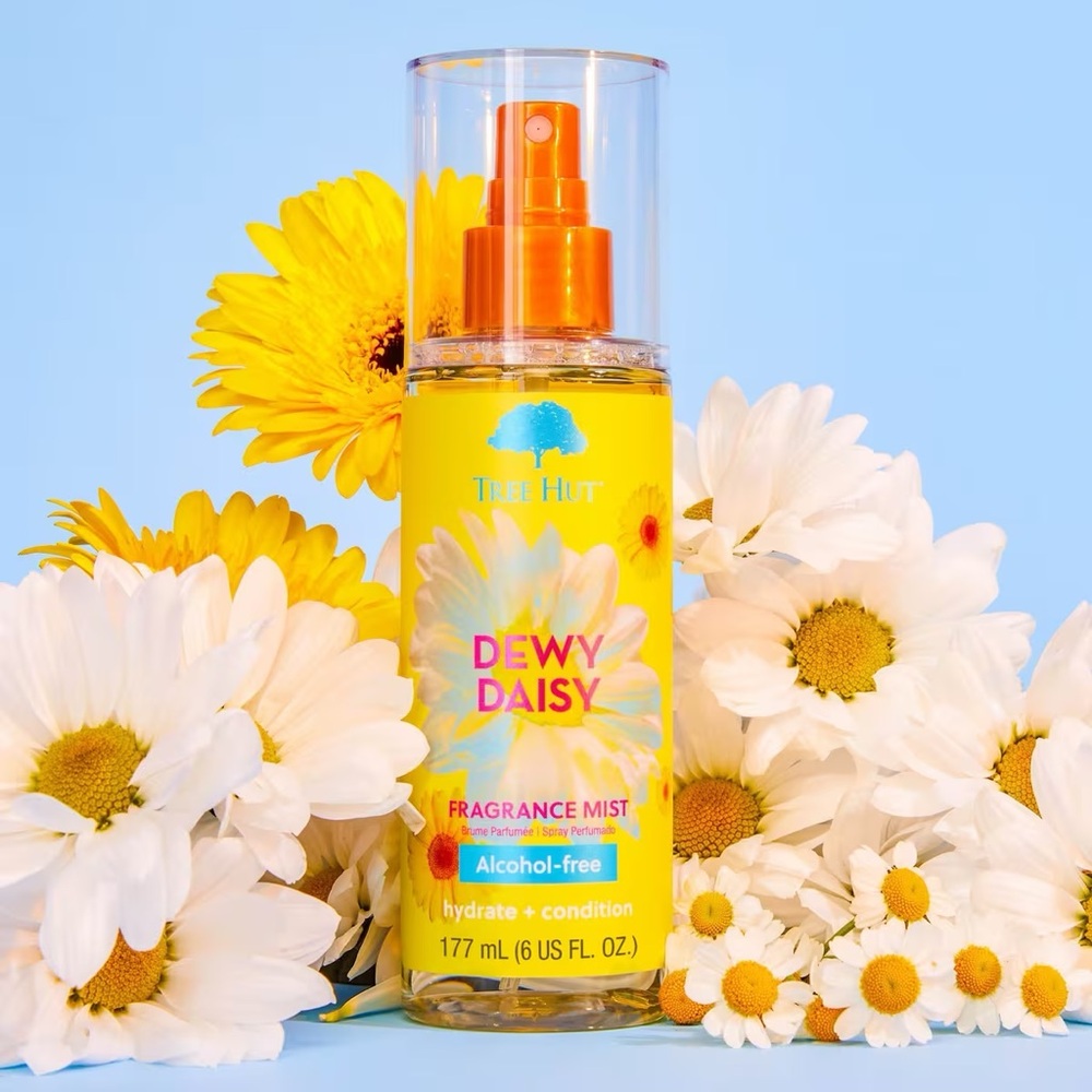 🦋NWT - TREE HUT Limited Edition Dewy Daisy Fragrance Spray Full Size